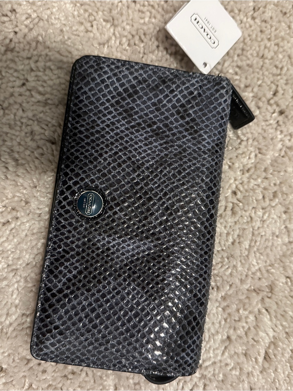 Coach Snakeskin Wallet